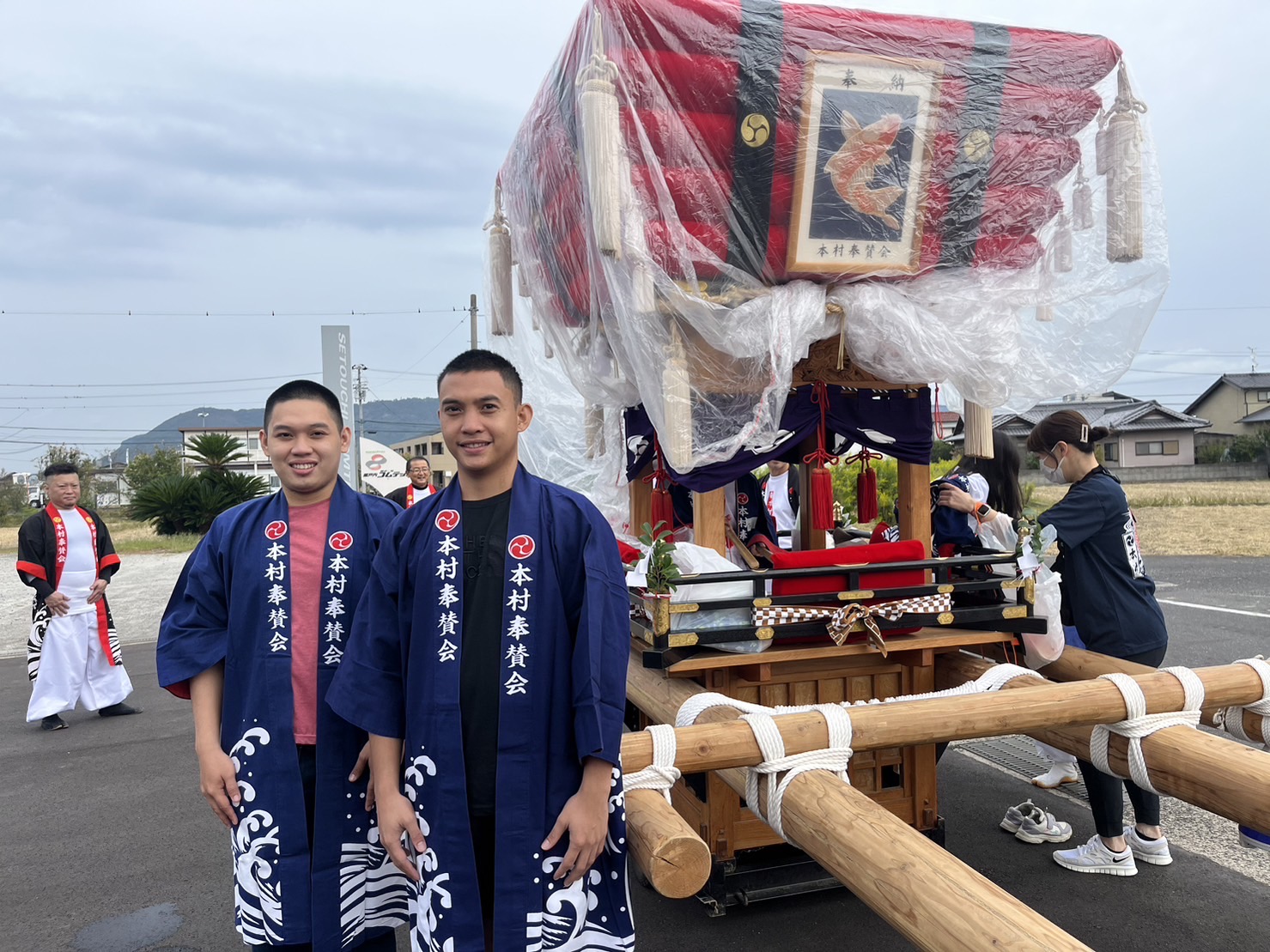 代表ブログ　ボランティア活動と獅子舞